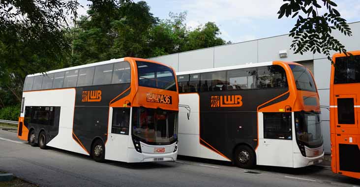 Long Win Alexander Dennis Enviro500MMC 5521 & 5518